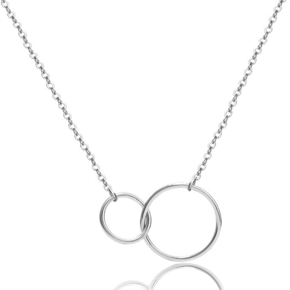 Free People Luxury Circle Eternity Necklace